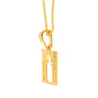 Pendente Loving Palladio  2D in Argento GRG01 SERLIANA - GRG01 SERLIANA